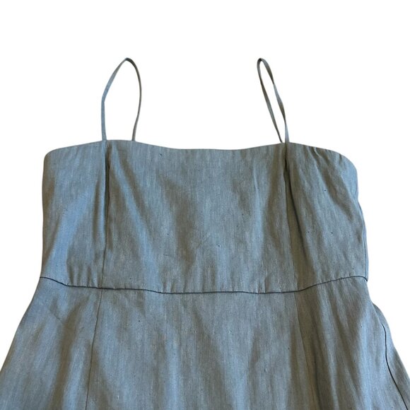 Theory Blue Midi Dress - Picture 3 of 11